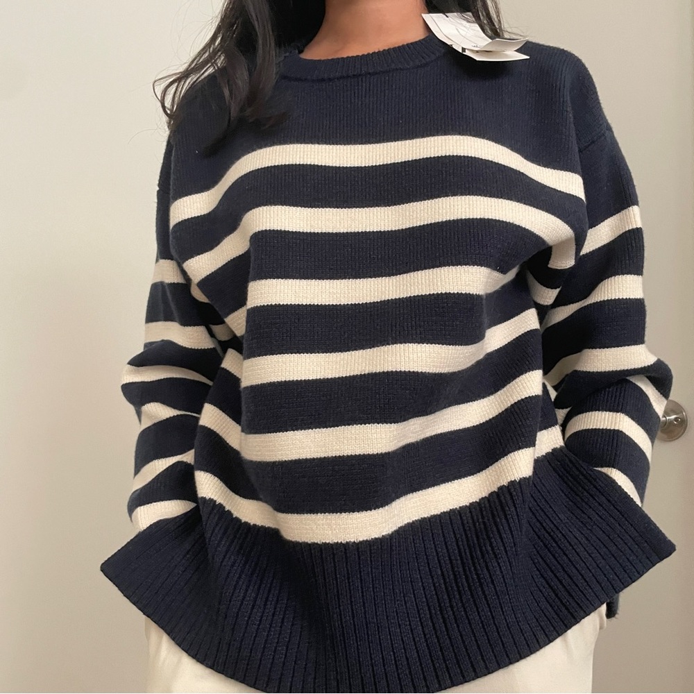 Zara striped sweater, NWT